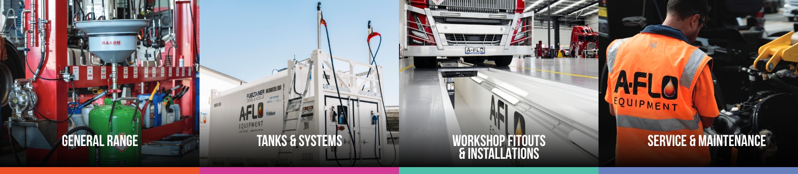Diesel fuel storage and lubrication equipment